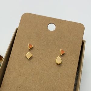 Madewell Mix and Match Tiny Stud Earrings